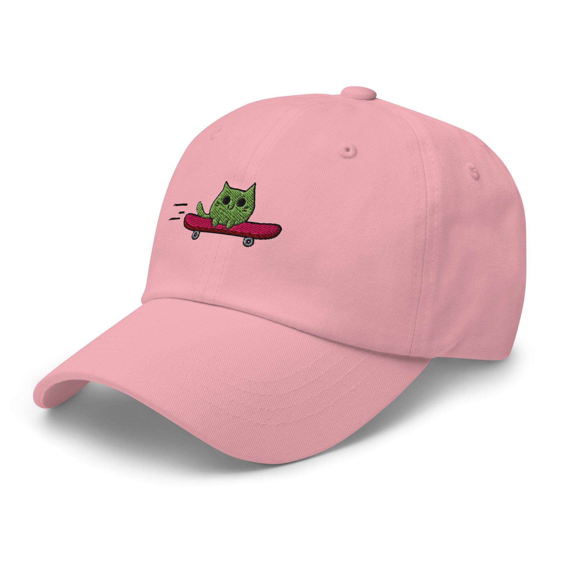 Product mockup skateboard_cat_hat_5 pink